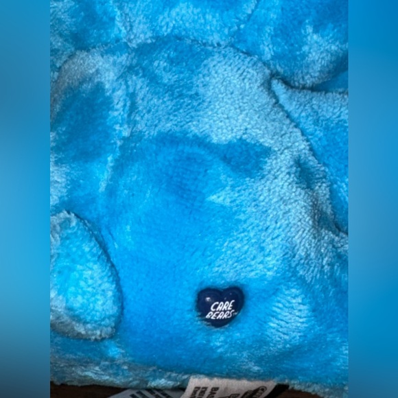 Sanrio Hello Kitty Care Bears Badtz-Maru Dressed As Grumpy Bear 8" Plush Blue - Picture 7 of 10